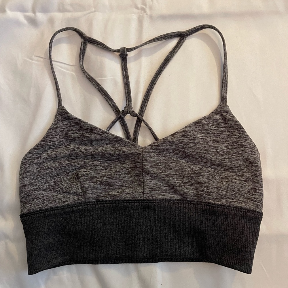Alo Yoga Grey Bra S